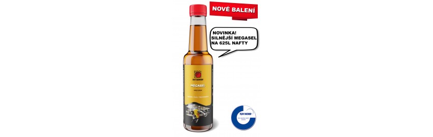 Metabond Megasel aditivum do nafty - NOVINKA! 625 l ošetřeného paliva.